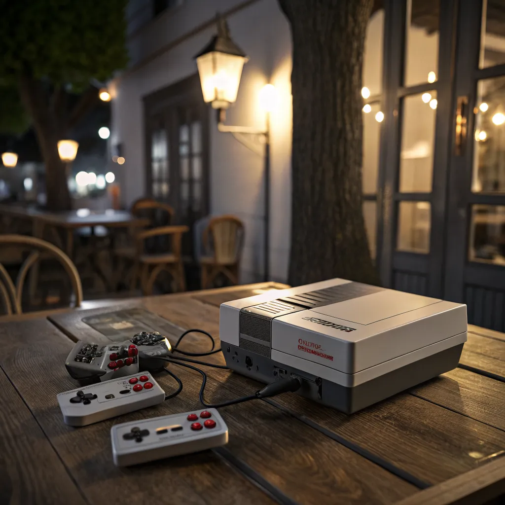 Retro Console Night